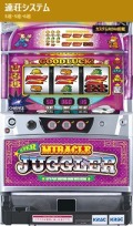 北電子 スーパーミラクルジャグラー チェリー前兆Ver 中古パチスロ実機　[4ch対応]
