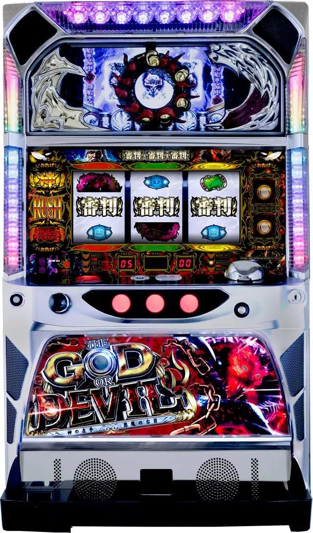 ハイライツ・エンタテインメント 神の左手悪魔の右目【中古パチスロ 中古スロット 中古実機】