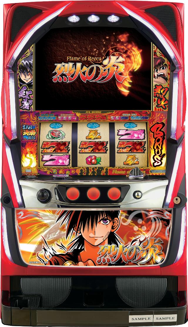 ニューギン パチスロ烈火の炎 Flame of Recca【中古パチスロ 中古スロット 中古実機】