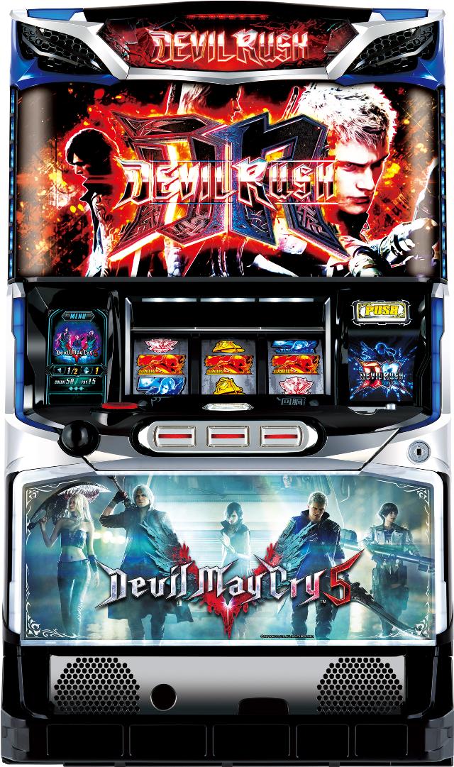 アデリオン パチスロ デビル メイ クライ 5【中古パチスロ 中古スロット 中古実機】