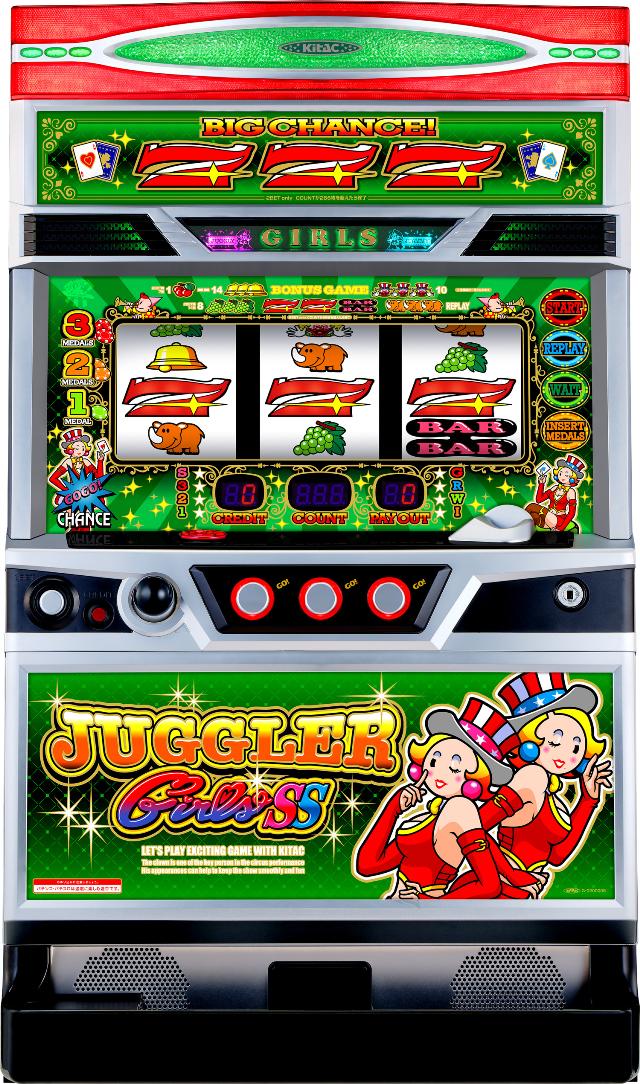 北電子 ジャグラーガールズSS【中古パチスロ 中古スロット 中古実機】