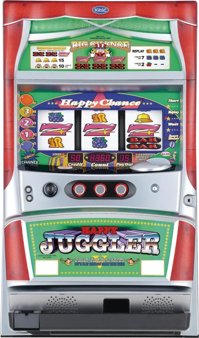 ハッピージャグラーV 中古実機