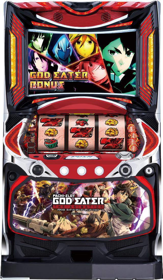 パチスロ ゴッドイーター ジ・アニメーション(セブンリーグ) 中古実機